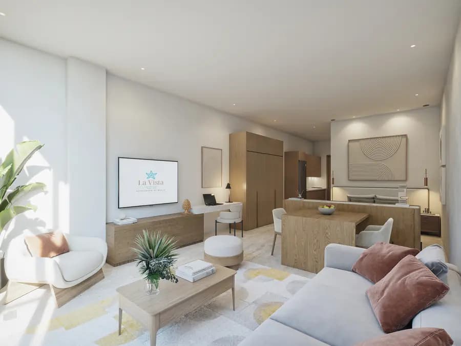 Moderno Apartamento de 1 Hab en LA VISTA RESIDENCES PUNTA CANA