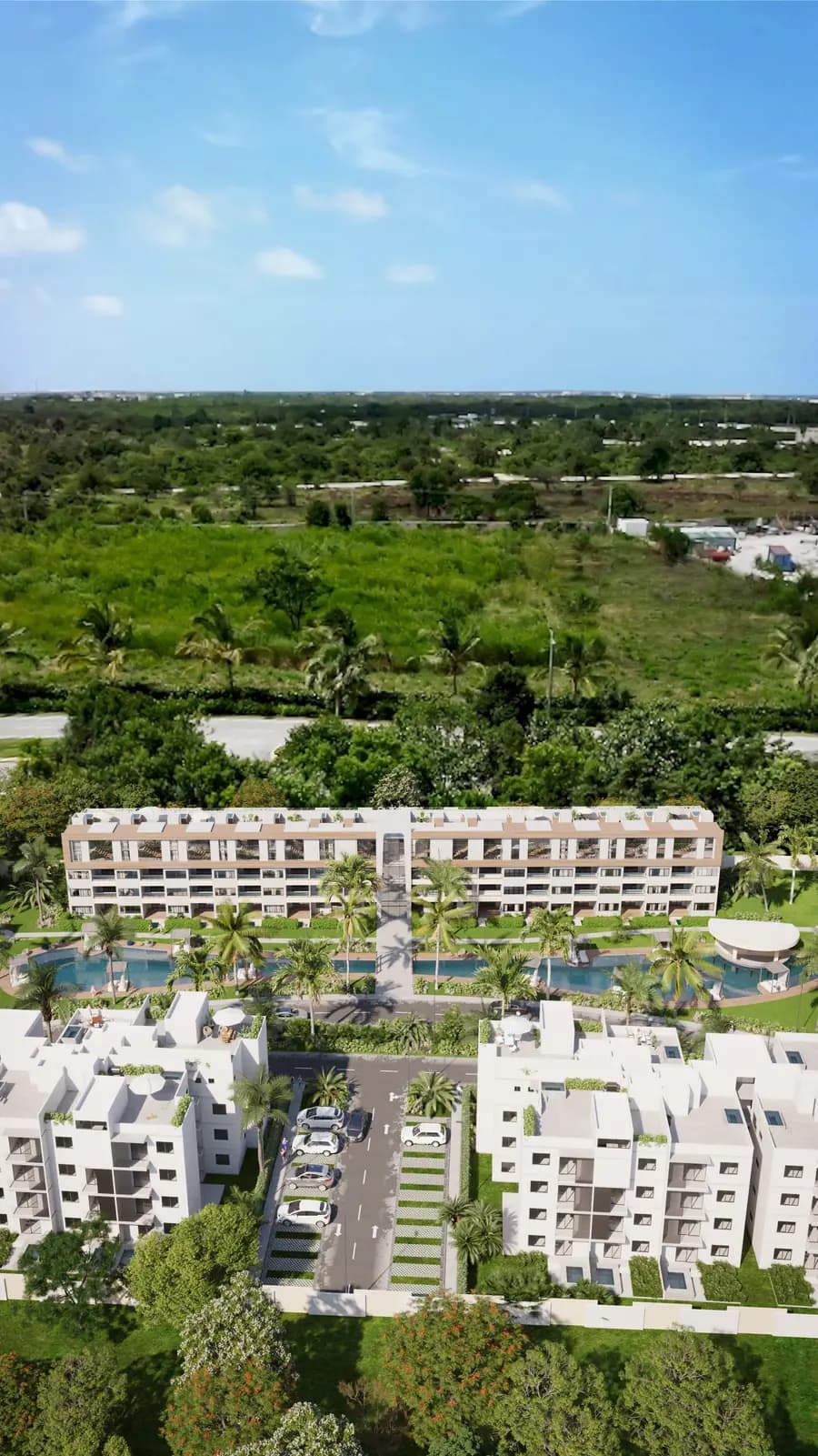 Moderno Apartamento de 1 Hab (Swim up 1 Hab) en DAOS