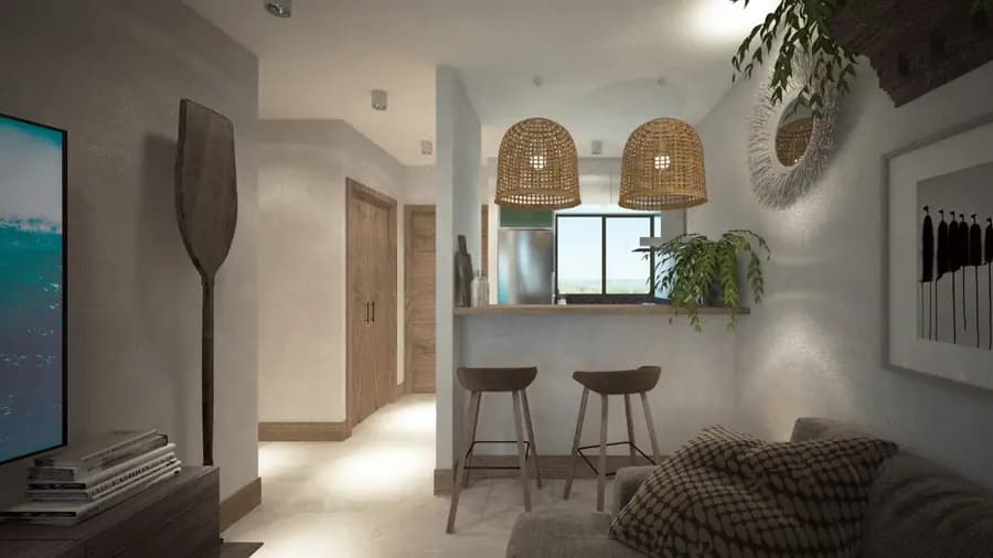 Elegante Apartamento de 2 Habs (Tipo Arena) - ETAPA 1 en CANAS DEL ESTE