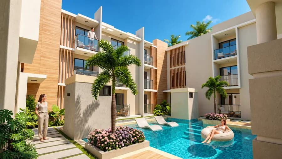 Increíble Apartamento de 2 Habs en Bávaro Island Suites - 2
